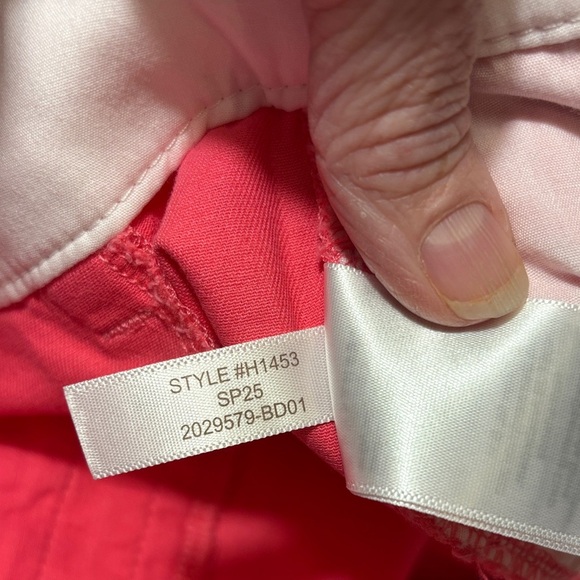 J. Crew 5" Classic Chino Shorts Vivid Begonia Shorts - Picture 8 of 9